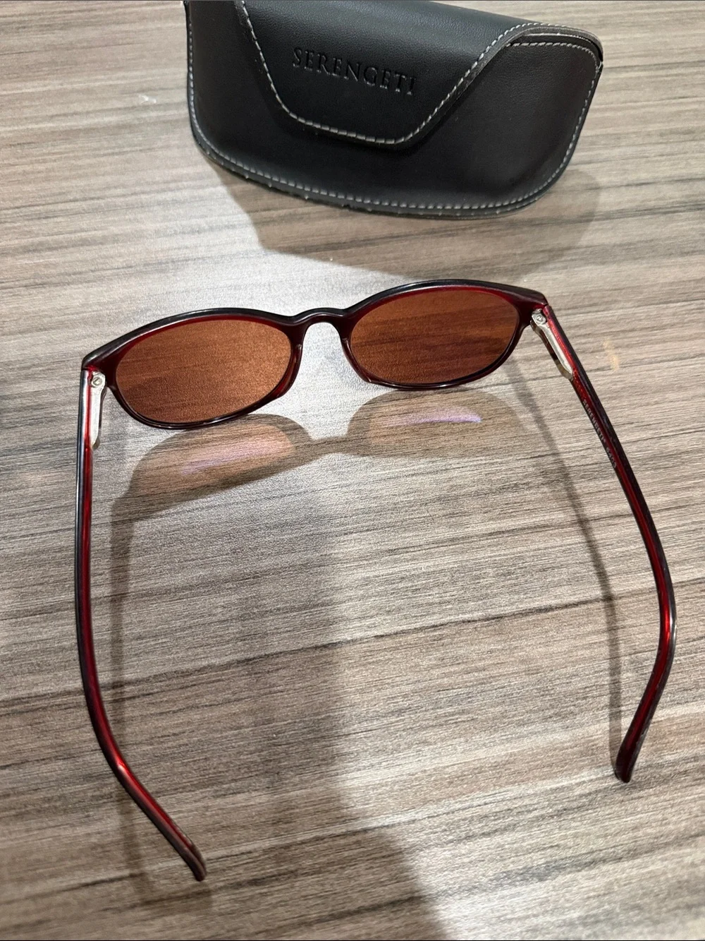 Vintage Serengeti Dark Brown  Lens Sunglasses